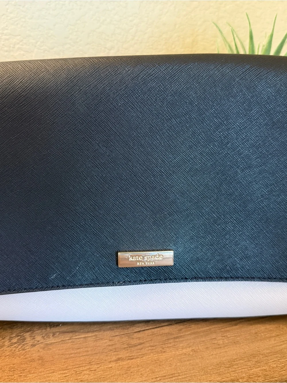 Kate Spade Two-Tone Black and Tan Crossbody Bag